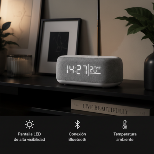 SmartClock 4 en 1: Reloj Inteligente Multifunción