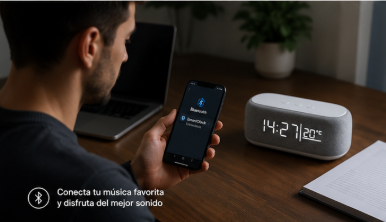 SmartClock 4 en 1: Reloj Inteligente Multifunción