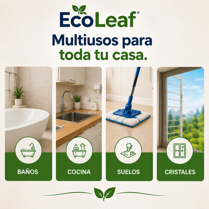 EcoLeaf: Láminas de ultradetergente concentrado ecológicas