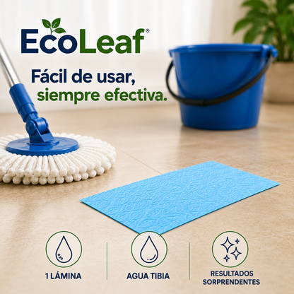 EcoLeaf: Láminas de ultradetergente concentrado ecológicas