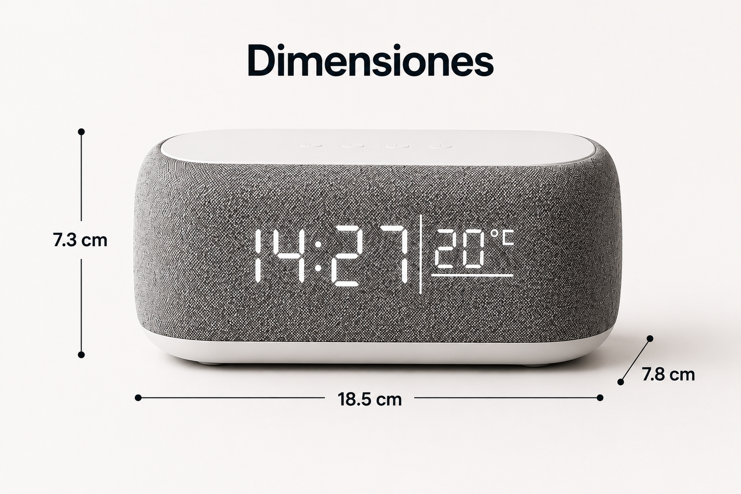 SmartClock 4 en 1: Reloj Inteligente Multifunción