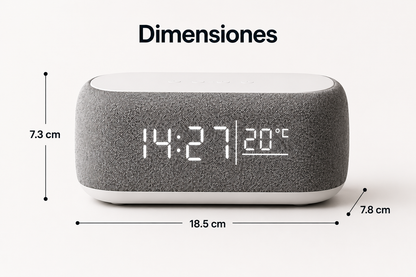 SmartClock 4 en 1: Reloj Inteligente Multifunción