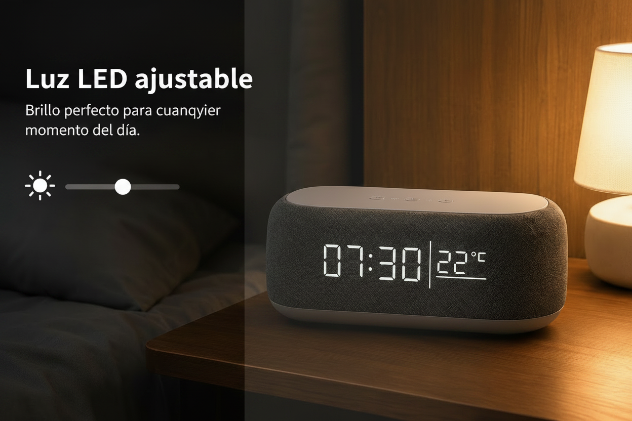 SmartClock 4 en 1: Reloj Inteligente Multifunción