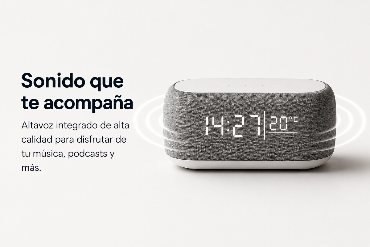 SmartClock 4 en 1: Reloj Inteligente Multifunción