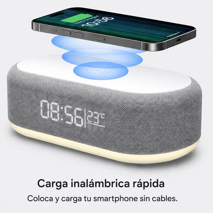 SmartClock 4 en 1 : Reloj Inteligente Multifunción