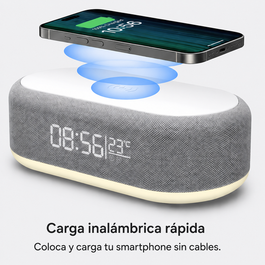 SmartClock 4 en 1 : Reloj Inteligente Multifunción